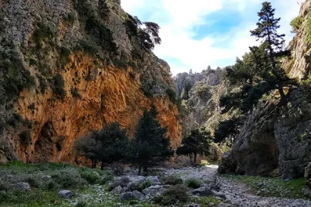 Imbros Gorge, hiking tour
