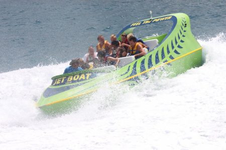 Jet boat, high speed fun on the water